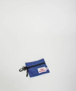 Small Zip Pouch Denim Blue