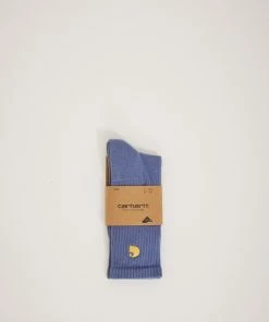 Chase Socks Storm Blue / Gold