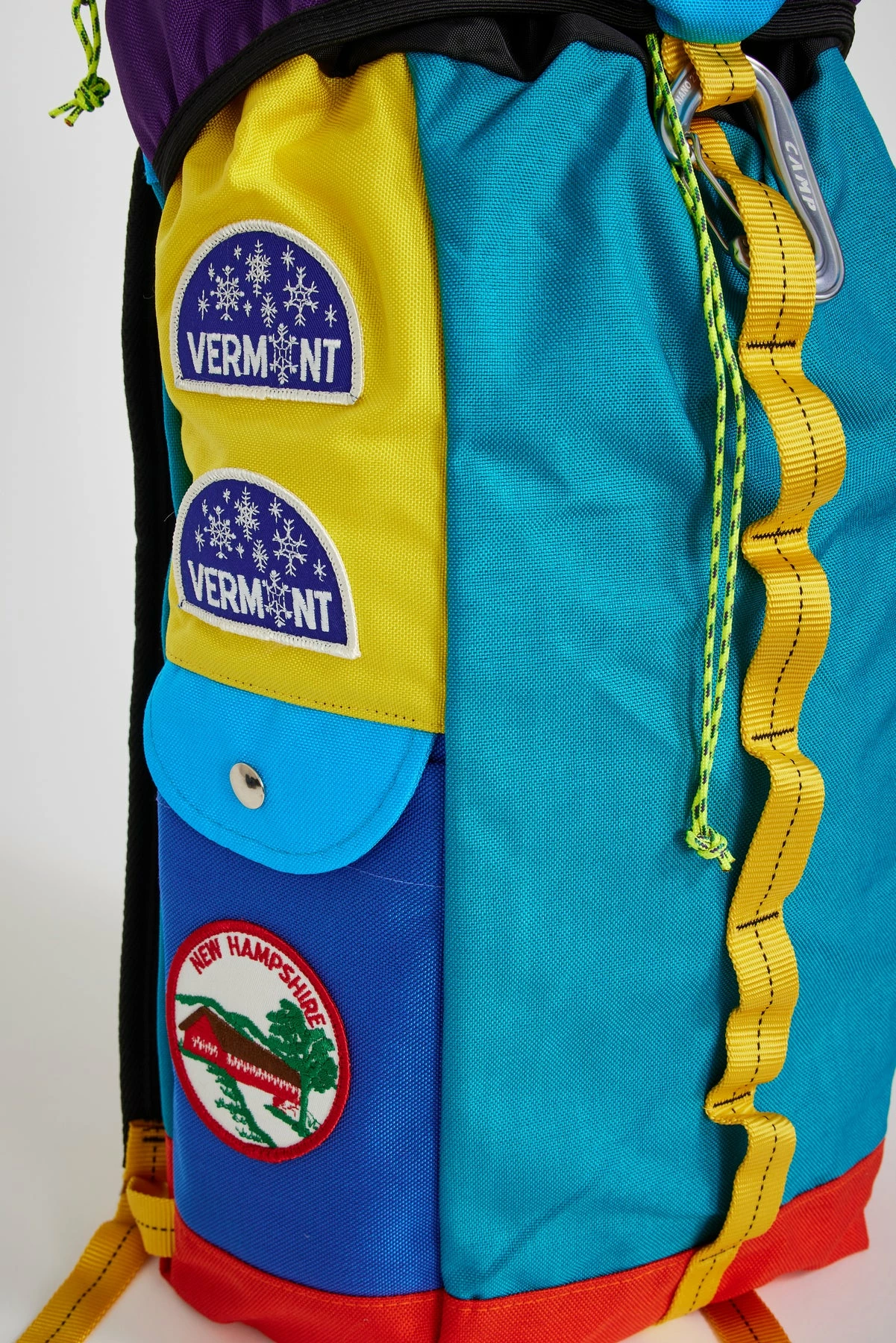 Medium Climb Pack With Vintage Patch Turquoise / Peacock - Image 2