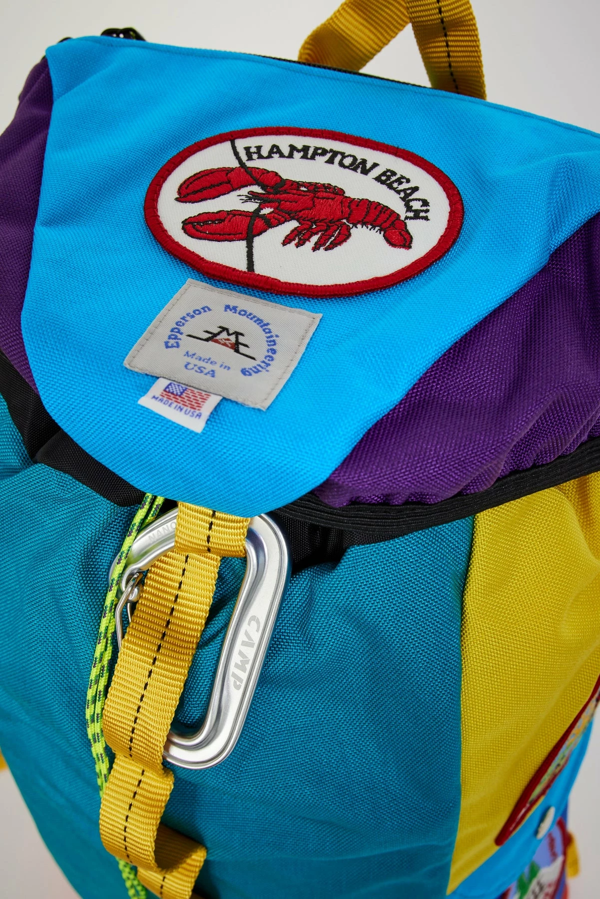 Medium Climb Pack With Vintage Patch Turquoise / Peacock - Image 4