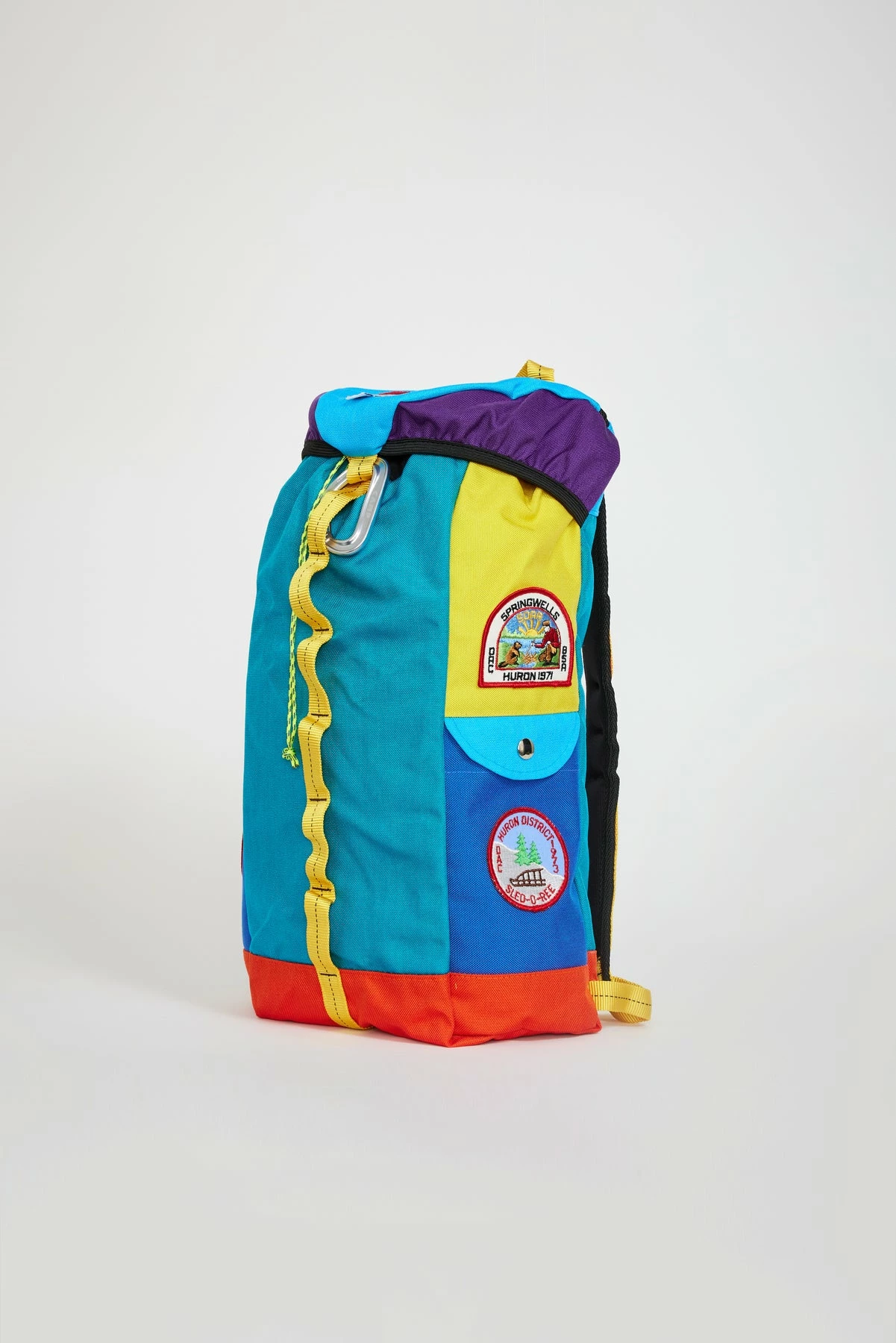 Medium Climb Pack With Vintage Patch Turquoise / Peacock - Image 6