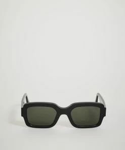 Apollo Black | Green Solid Lens