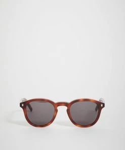 Nelson Amber | Grey Solid Lens