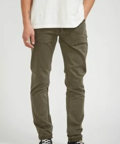 Lou Slim Twill Military