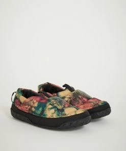 Men's Nuptse Mule Antelope Tan Ice Dye Print/TNF Black