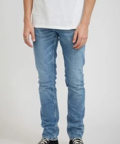 Grim Tim Worn Pale Blue