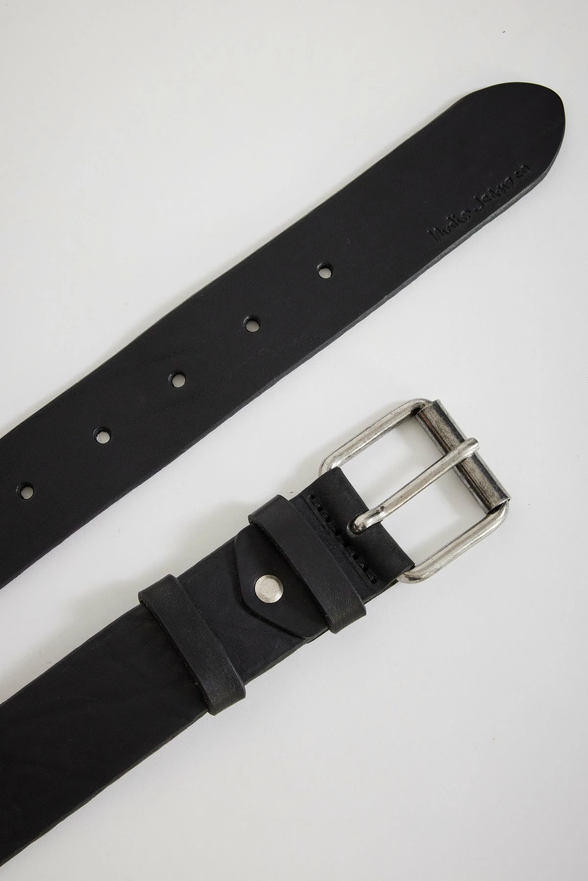 Pedersson Leather Belt Black - Image 2