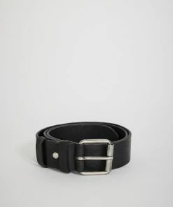 Pedersson Leather Belt Black