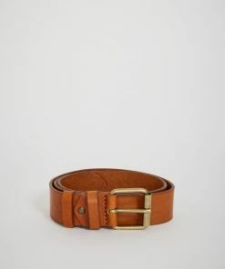 Pedersson Leather Belt Toffee Brown