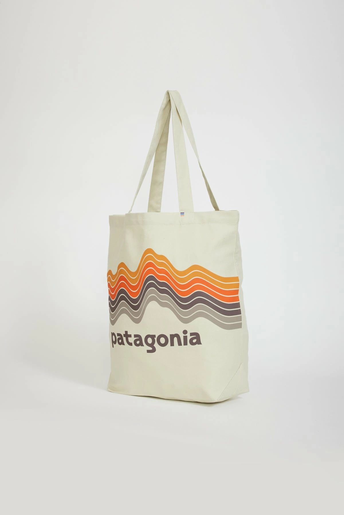 Market Tote Ridge Rise Stripe Bleached Stone - Image 3