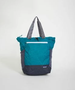 Ultralight Black Hole Tote Pack Borealis Green